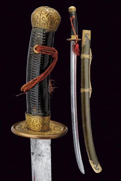 Dao (sciabola) con Fodero