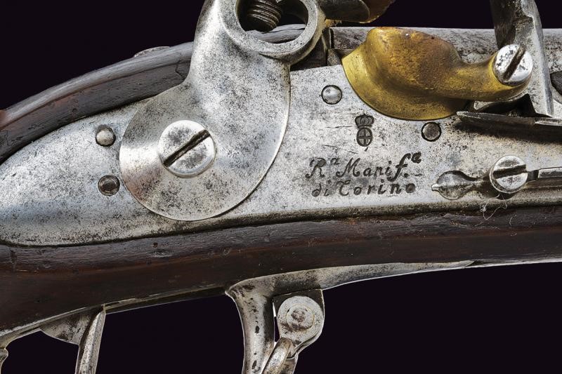 Fucile a Pietra Focaia Mod. 1814 con Baionetta