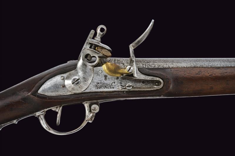 Fucile a Pietra Focaia Mod. 1814 con Baionetta