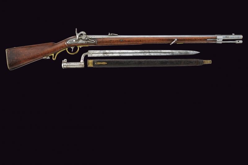 Kammerbuchse Mod. 1849 Sistema Augustin con Baionetta