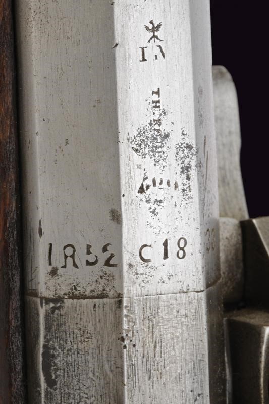 Kammerbuchse Mod. 1849 Sistema Augustin con Baionetta