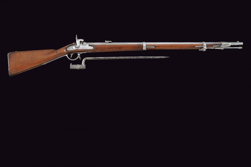 Fucile a Luminello Lorenz da Fanteria mod.1854/II con Baionetta