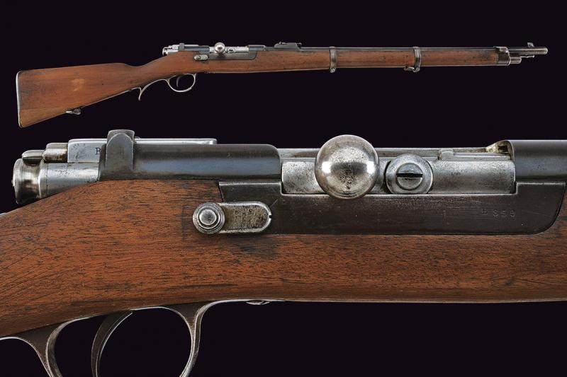A Styer Model 1886 Kropatchek rifle | Fine Antique Arms and Militaria ...