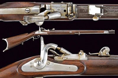 Fucile Milbank-amsler a Retrocarica Mod. 1851/67
