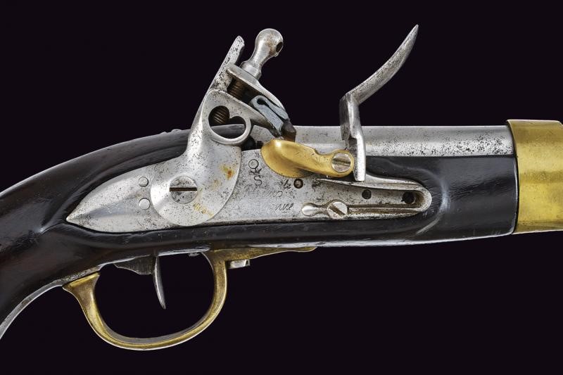 Pistola a Pietra Focaia sul Tipo An XIII