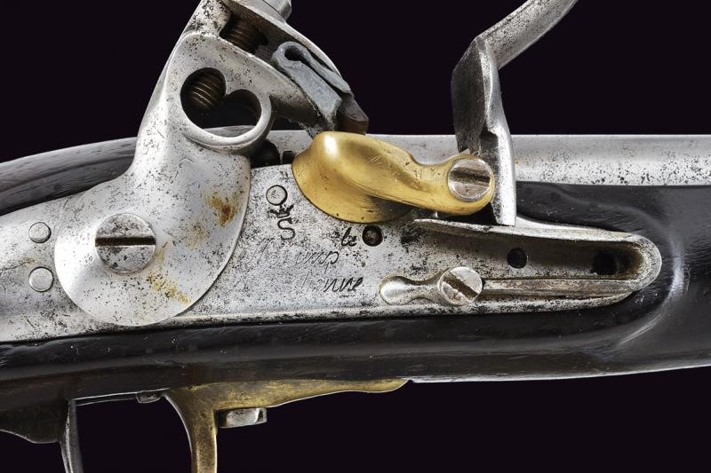 Pistola a Pietra Focaia sul Tipo An XIII