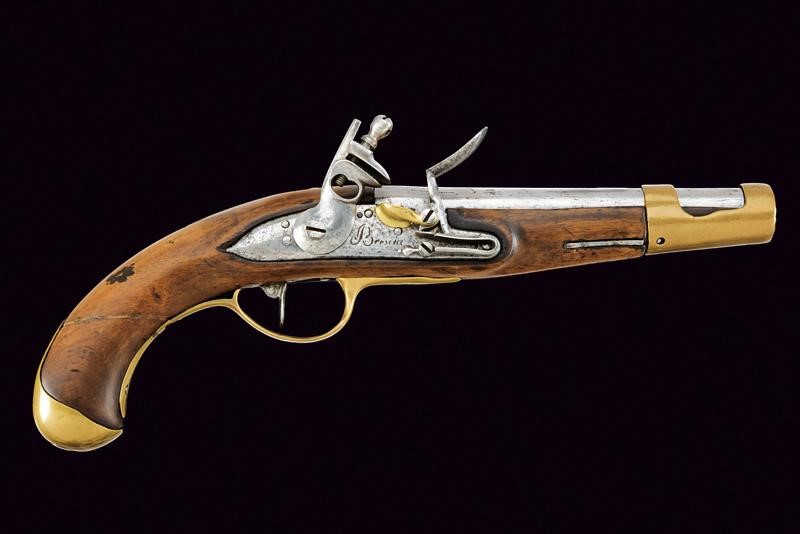 Pistola a Pietra Focaia da Cavalleria