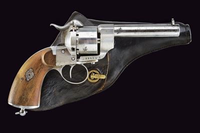 Revolver Mod. 1861 a Spillo da Carabinieri con la Rara Fondina