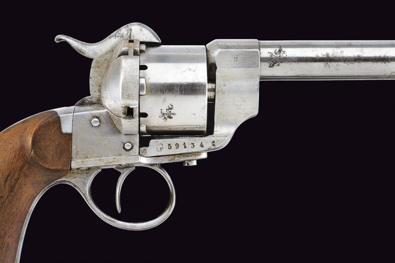 Revolver Mod. 1861 a Spillo da Carabinieri con la Rara Fondina