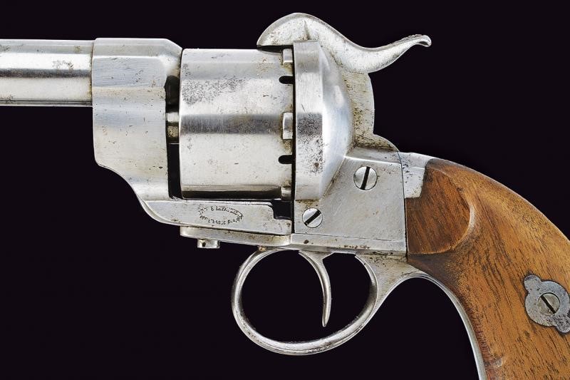 Revolver Mod. 1861 a Spillo da Carabinieri con la Rara Fondina