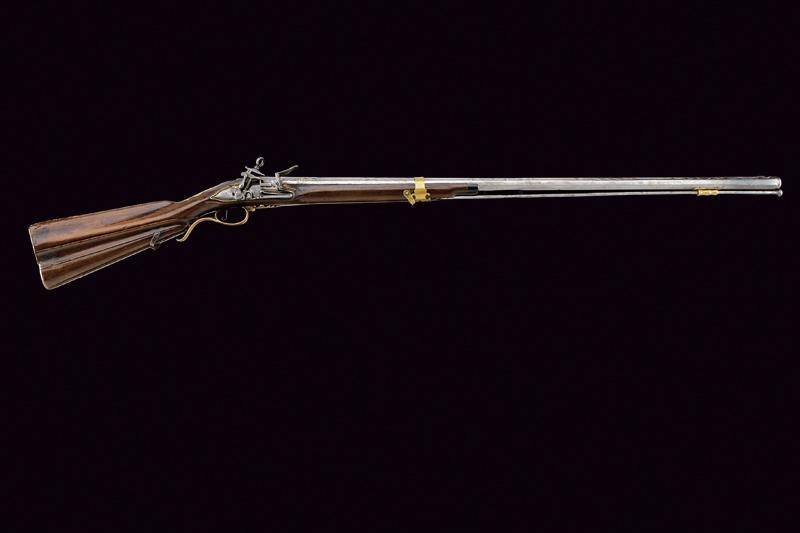 Fucile a Pietra alla Romana con Interessante Canna di A. Angeli