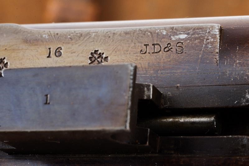 Interessante Doppietta John Dickson & Son a Cani Esterni con Motto del Clan Sutherland