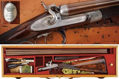 Elegante Doppietta J. Purdey a Cani Esterni, Parte di una Coppia