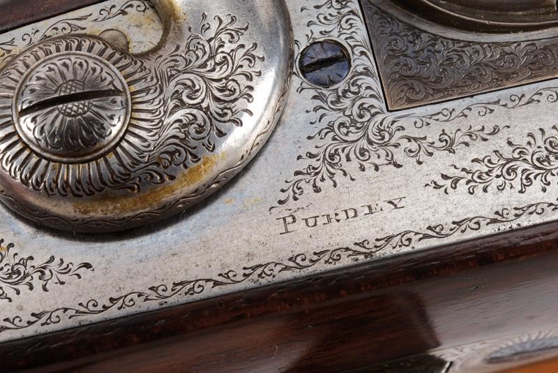 Elegante Doppietta J. Purdey a Cani Esterni, Parte di una Coppia
