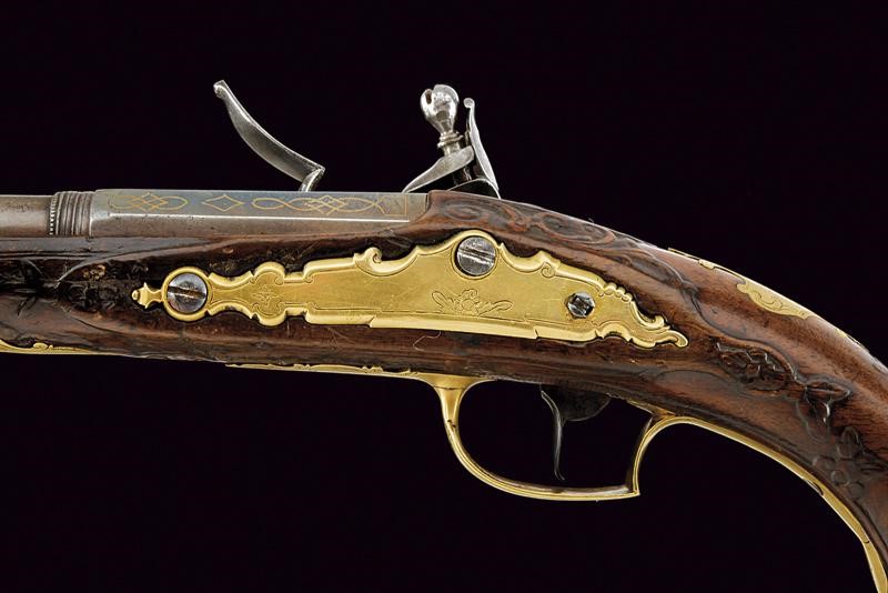 Pistola a Pietra Focaia