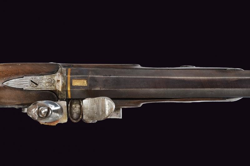 Pistola a Pietra Focaia da Tiro di Silk