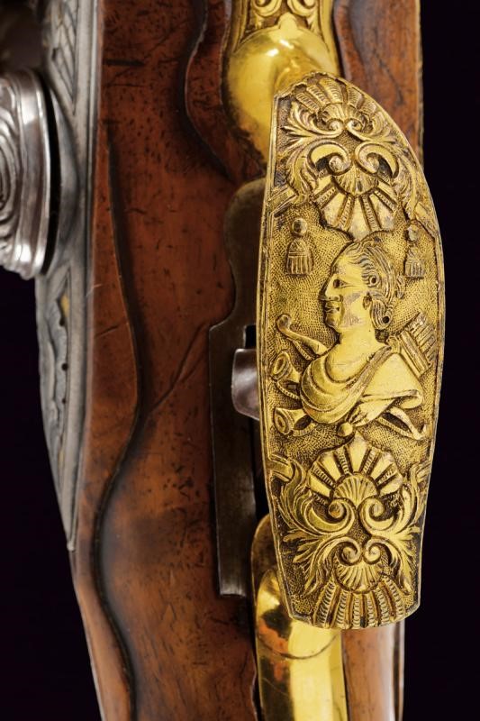 Bellissima Pistola a Pietra Focaia di Claus