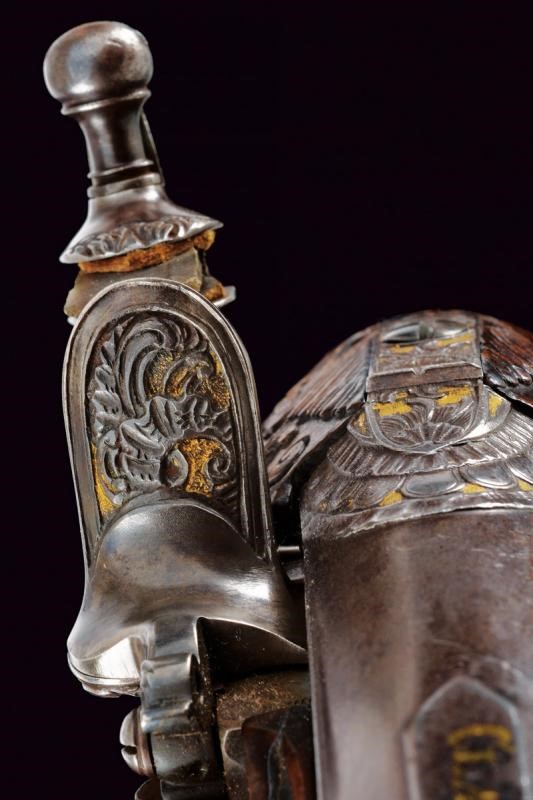 Bellissima Pistola a Pietra Focaia di Claus