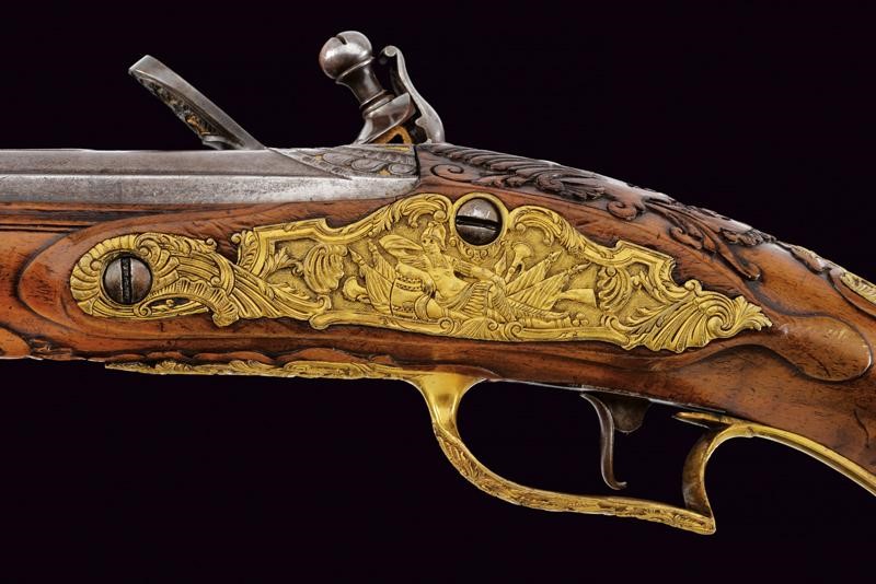Bellissima Pistola a Pietra Focaia di Claus