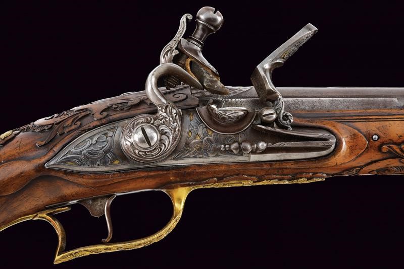 Bellissima Pistola a Pietra Focaia di Claus