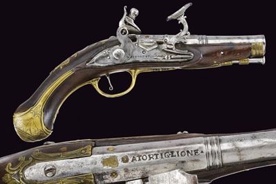 Pistola da Viaggio alla Fiorentina Firmata Pietro Tommasi