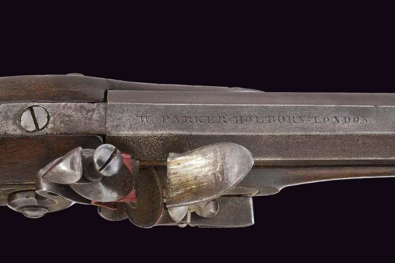Paio di Pistole a Pietra Focaia di Parker