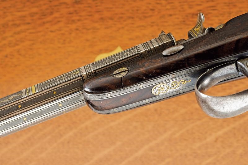 Rara e Bella Pistola Monocolpo a Luminello di A. Garollo