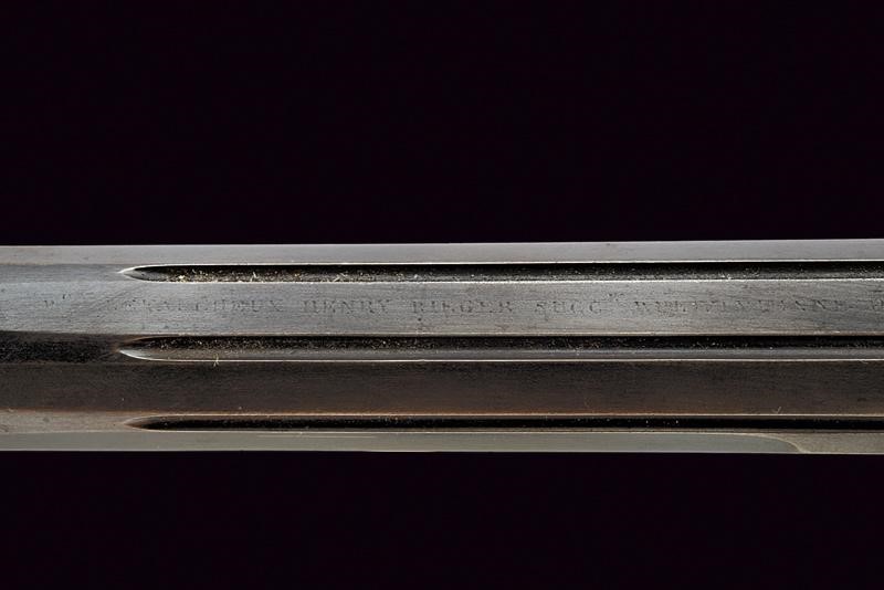 Elegante Pistola a Luminello in Cassetta di Rieger