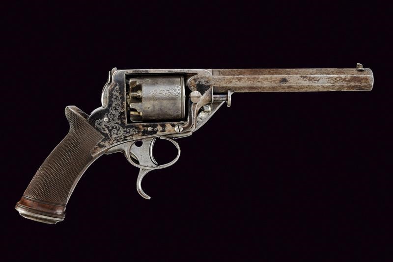 Revolver Tranter a Luminello di H. Vincent & Son, in Cassetta