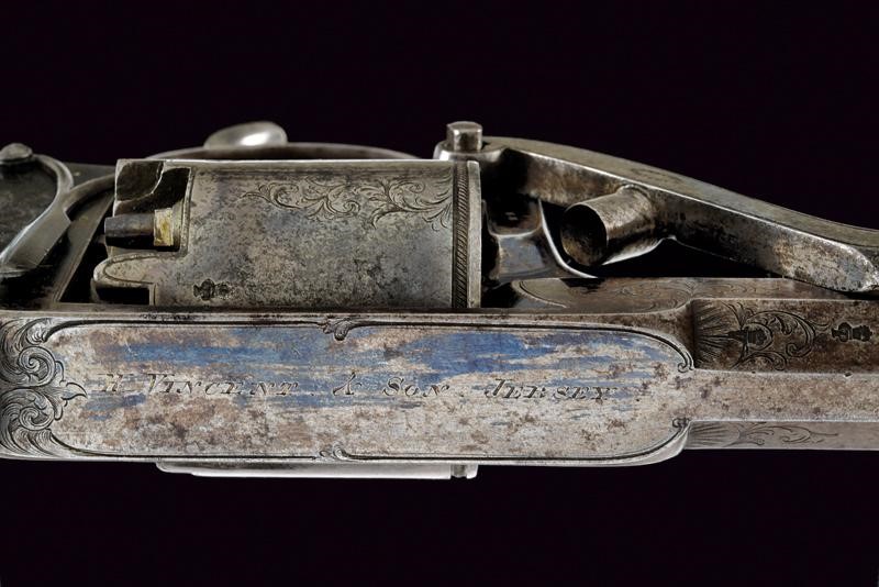 Revolver Tranter a Luminello di H. Vincent & Son, in Cassetta