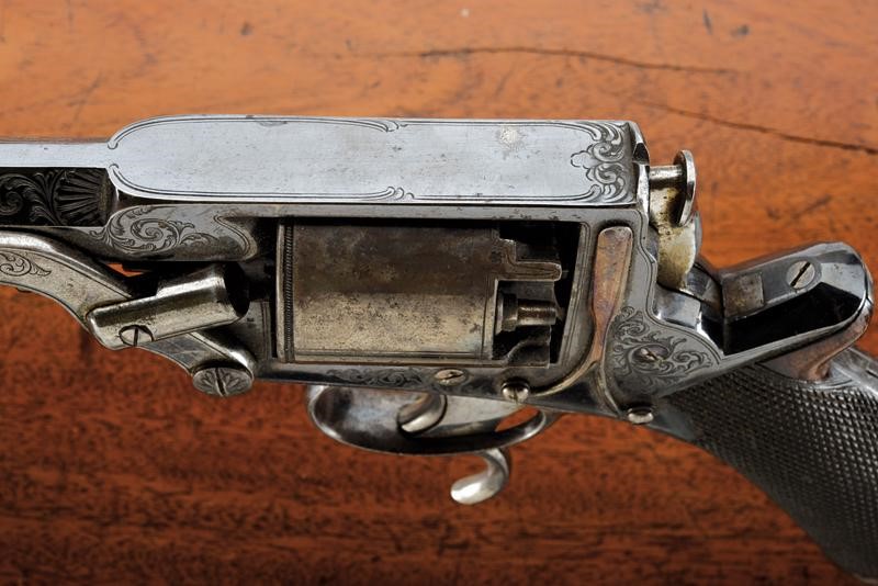 Bel Revolver Tranter a Luminello in Cassetta