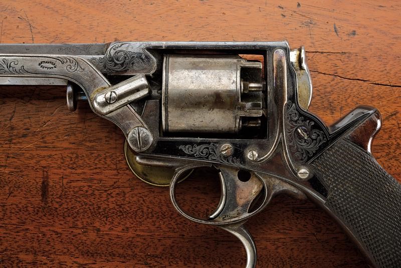 Bel Revolver Tranter a Luminello in Cassetta