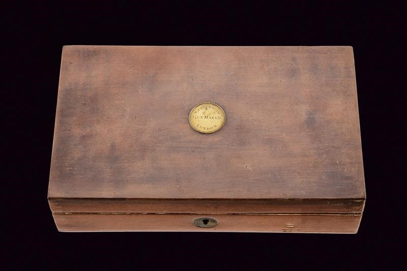 Raro Pepperbox Revolver in Cassetta di W. A. Beckwith