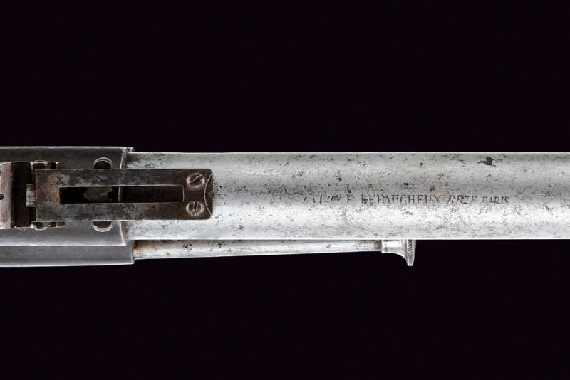 Rarissimo Revolver Lefaucheux a Spillo con Calcio Rimovibile