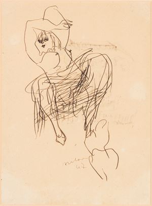 Fontana Lucio - Figura femminile