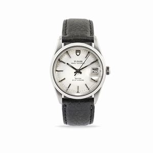 A stainless steel wristwatch, Tudor Prince Oyster Date