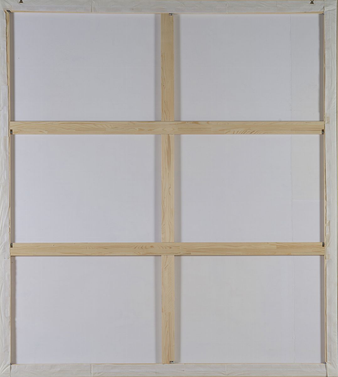 Piero Manai - Testa, 1982 - Gesso e smalto su carta foderata