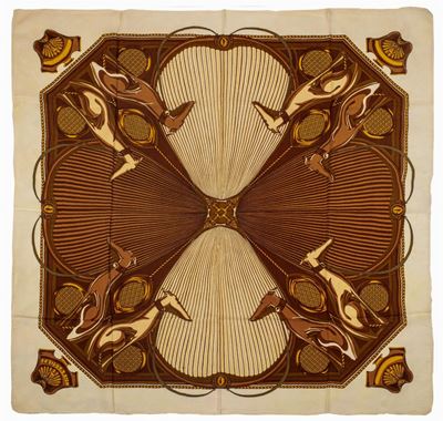 Lotto Composto da Due Foulard