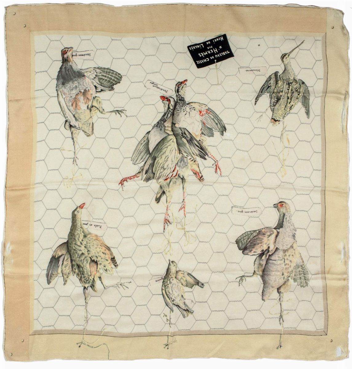 Hermès - Lotto Composto da Due Foulard