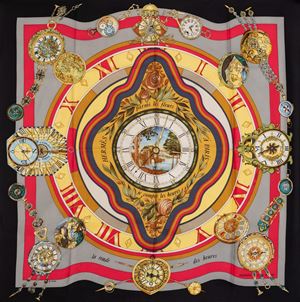 Hermès - Foulard La Ronde des Heures