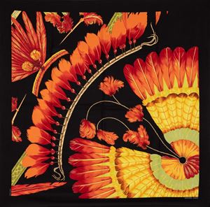 Hermès - Foulard Brasil (Detail)