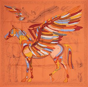 Foulard Le Pégase d'Hermès