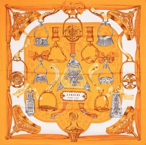 Hermès - Foulard Etriers