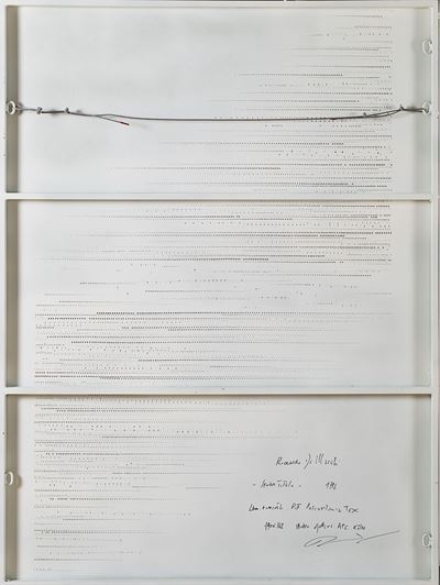 Autore sconosciuto, Senza titolo (1996), lamiera zincata e pittura