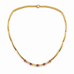 Collana in oro giallo 18K