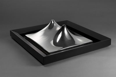 Forma di tensione 4M, 1966, oggetto specchiante estroflesso