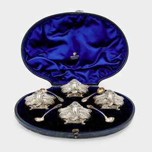 Four gravy boats, London 20th Century