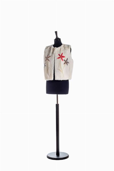 Gilet di Pelliccia di Visone