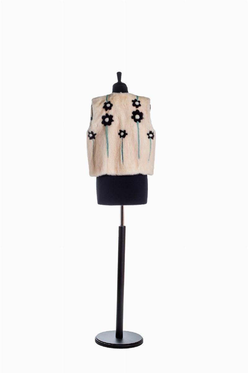 Elena Milano - Gilet di Pelliccia di Visone
