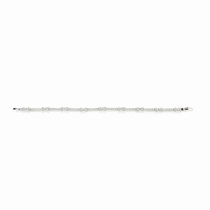Bracciale in oro bianco 18K e diamanti taglio brillante ct 3,00